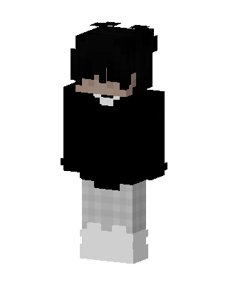 Shadow Hoodie skin, 3D preview