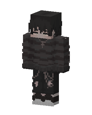 Emo Boy skin, 3D preview