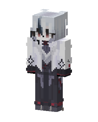 Arlecchino skin, 3D preview