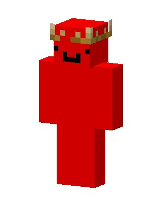 Red King skin, 3D preview