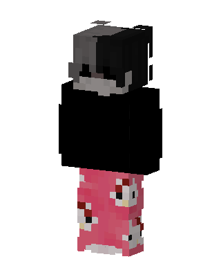 Hello Kitty Pajamas skin, 3D preview