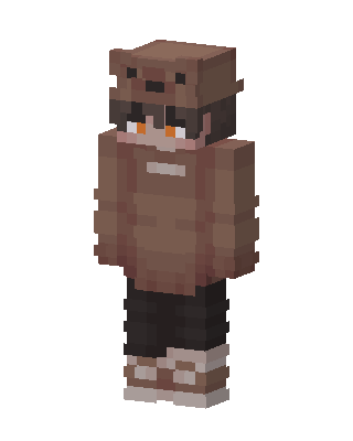 Brown Hoodie Boy Minecraft skin