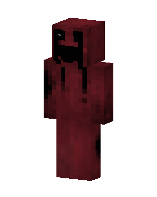 Red Hero skin, 3D preview
