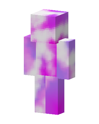 Cotton Candy Swirl skin, 3D preview