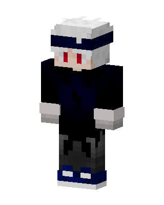 Gojo skin, 3D preview