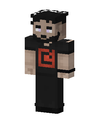 Bearded Spiral Tee Minecraft skin