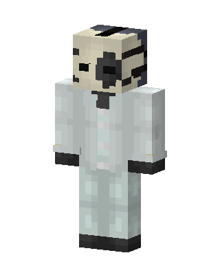 Masked Scientist skin, 3D preview