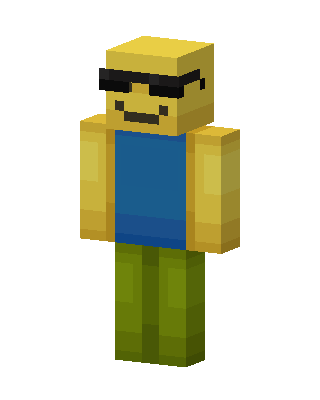 Cool Roblox Noob Minecraft skin