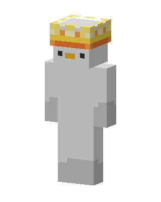 Crowned Duck skin, 3D preview