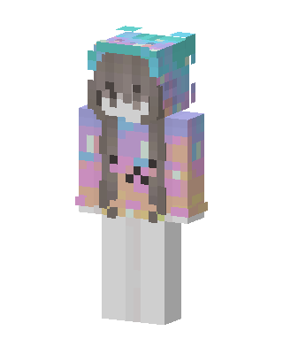 Pastel Bear Hoodie Minecraft skin