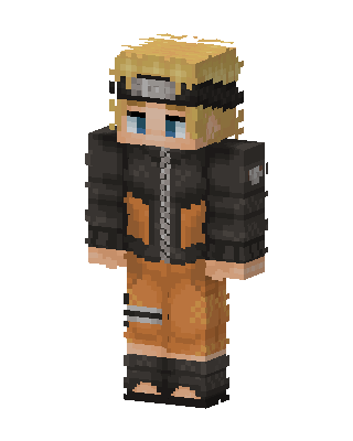 Naruto skin, 3D preview