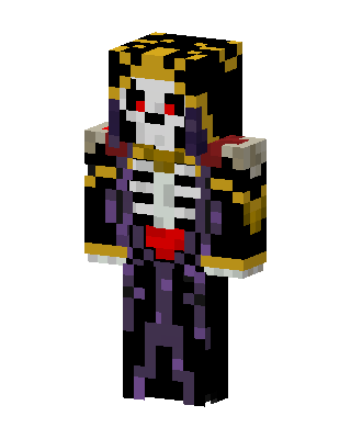 Ainz Ooal Gown skin, 3D preview
