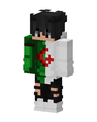 Algeria Boy skin, 3D preview