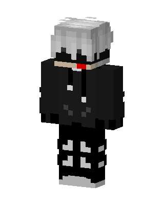 Black Player Boy skin, 3D preview
