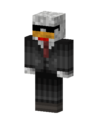 Chicken In Suit skin, 3D preview
