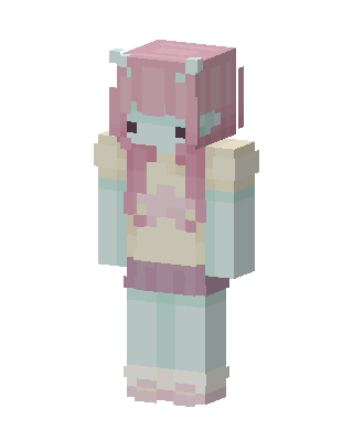 Pastel Bunny skin, 3D preview