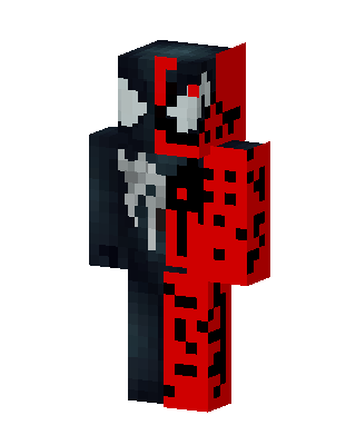 Red Fighter Boy skin, 3D preview