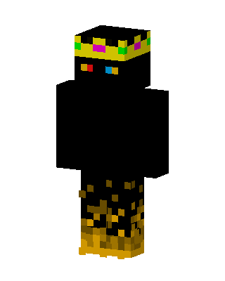 Black Royal Minecraft skin