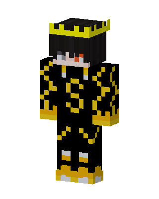 Golden Crown King skin, 3D preview