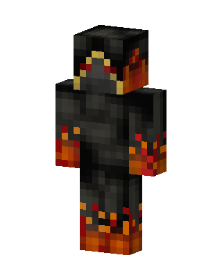 Magma Hood skin, 3D preview