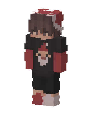 Black Holiday Boy Minecraft skin