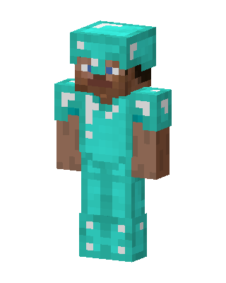 Diamond Steve Minecraft skin