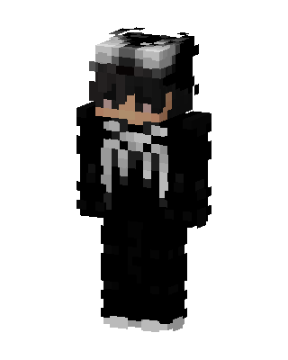 Venom Hoodie Boy skin, 3D preview