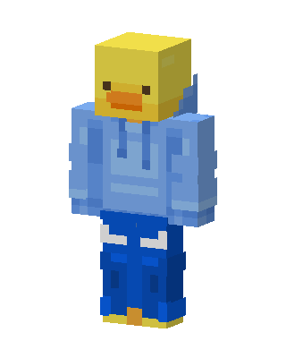 Duck Hoodie Minecraft skin