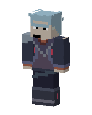 Rick Sanchez Techwear skin, 3D preview