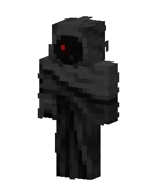 Black Hooded Villain Boy Minecraft skin