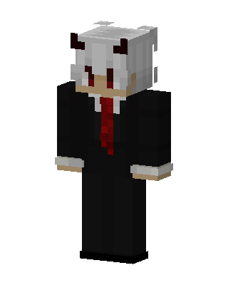 Demon Suit Boy skin, 3D preview