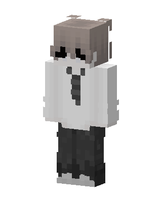 Monochrome Boy skin, 3D preview