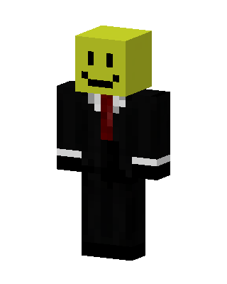 Smiley Suit skin, 3D preview