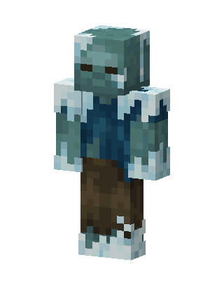Frozen Zombie Minecraft skin