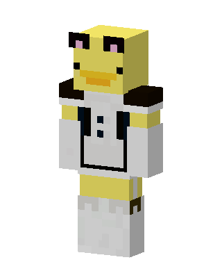 White Animal Minecraft pastel skin