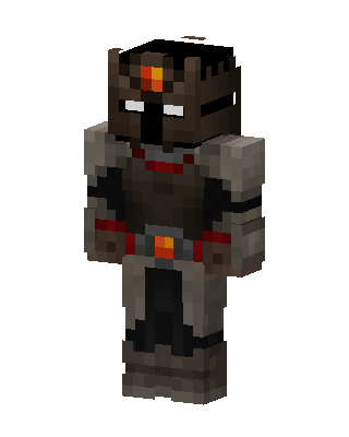 Gray Knight Boy skin, 3D preview