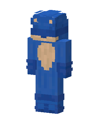 Sonic Onesie Minecraft skin