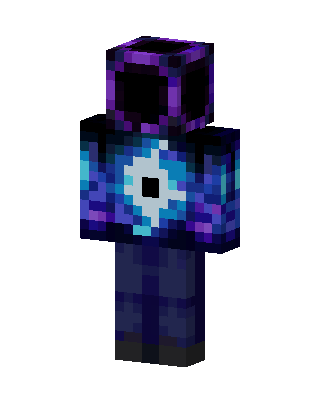 Galaxy With Black Hole skin, 3D preview
