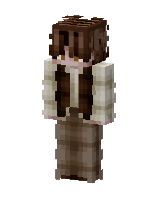 Cozy Wanderer skin, 3D preview