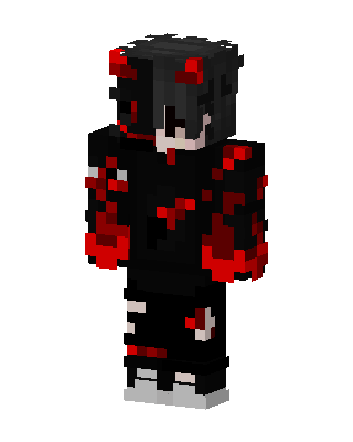 Crimson Demon skin, 3D preview