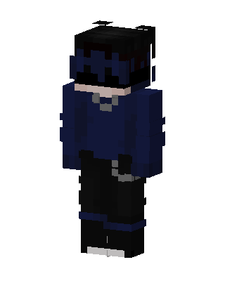 Blue Player Boy Minecraft blue skin