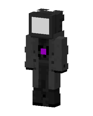 Titan TV Man skin, 3D preview