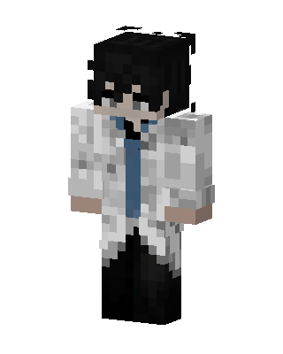Lab Coat Scientist skin, 3D preview