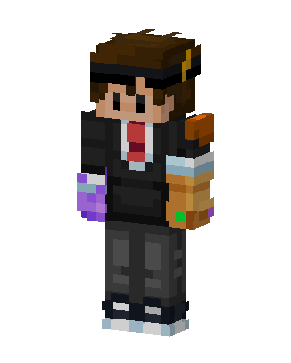 Black Student Boy Minecraft skin