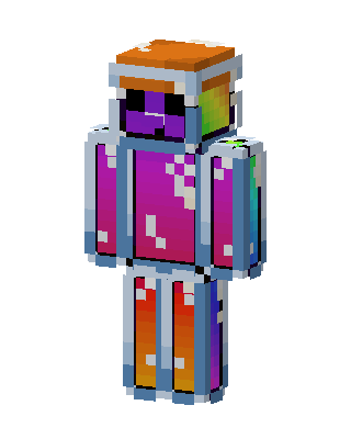 Rainbow Jar skin, 3D preview