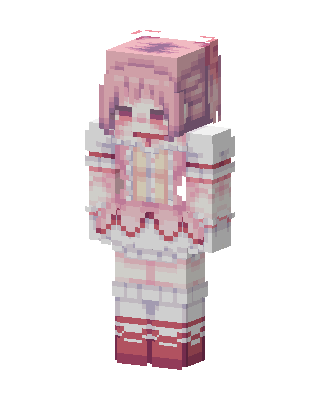 Madoka Kaname skin, 3D preview