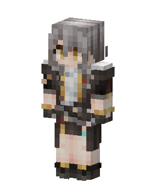 Stelle Minecraft anime skin
