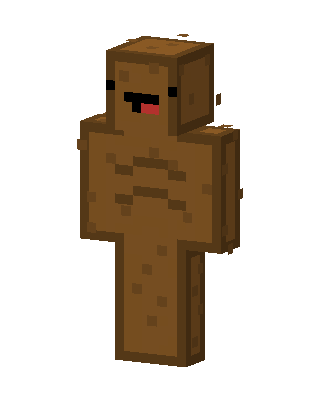 Potato Man skin, 3D preview