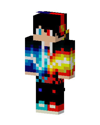 Fire And Ice skin, 3D preview