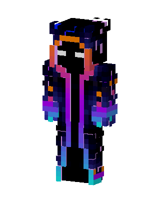 Galaxy Enderman Minecraft e-boy skin